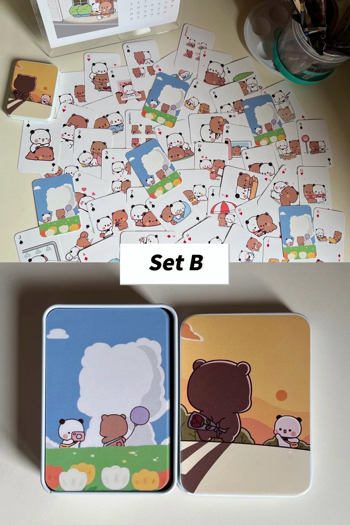 Bubu Dudu Poker Card | 布布一二铁盒扑克牌♣️