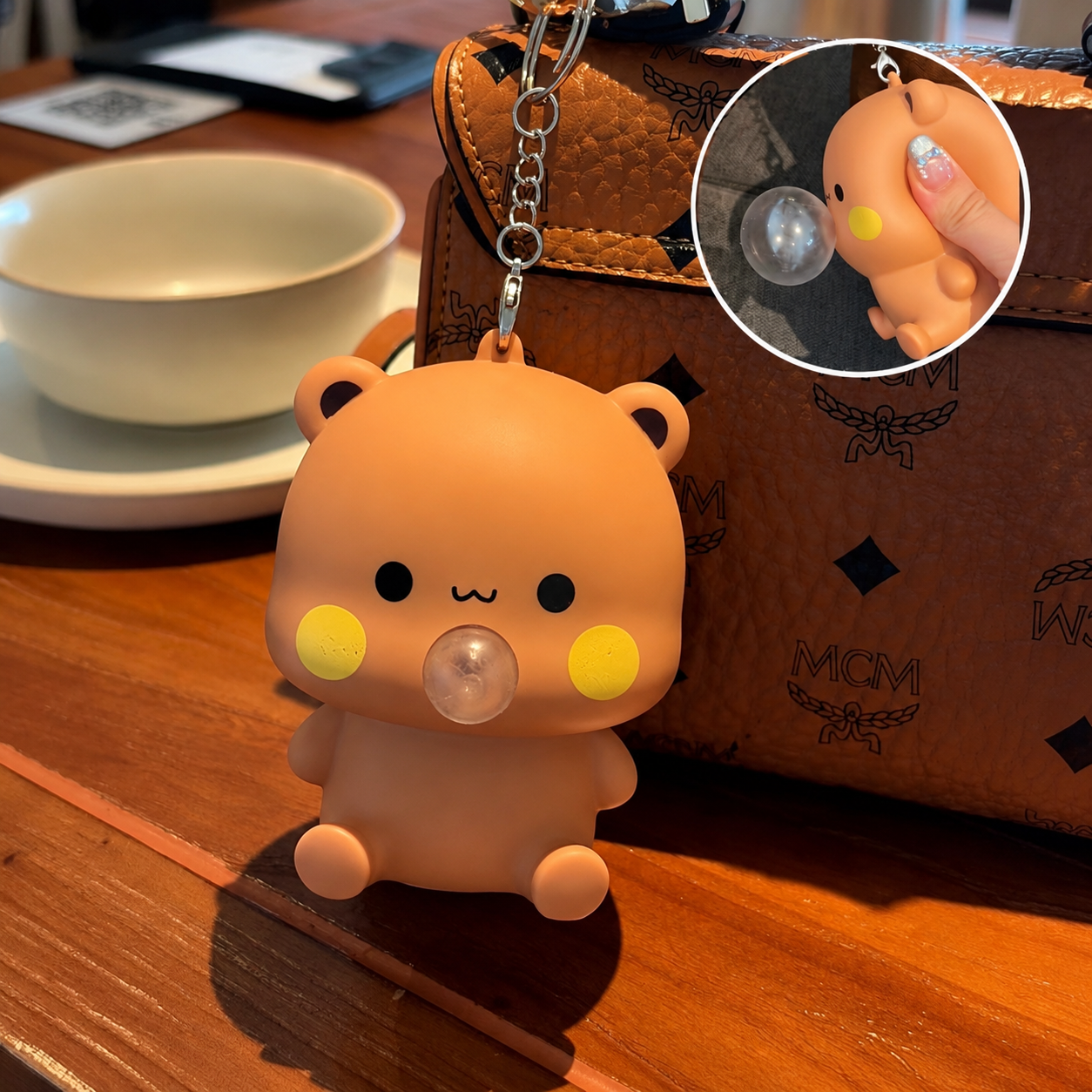 Bubu Dudu Bubble Squeeze Keychain