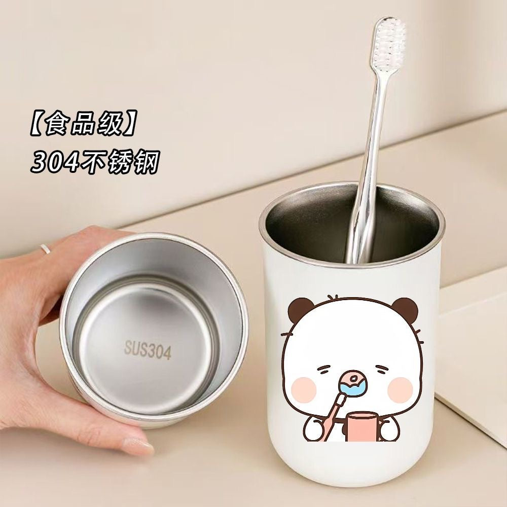 Bubu Dudu Stainless Steel Rinse Cup 301ml | 布布一二不锈钢漱口杯301ml