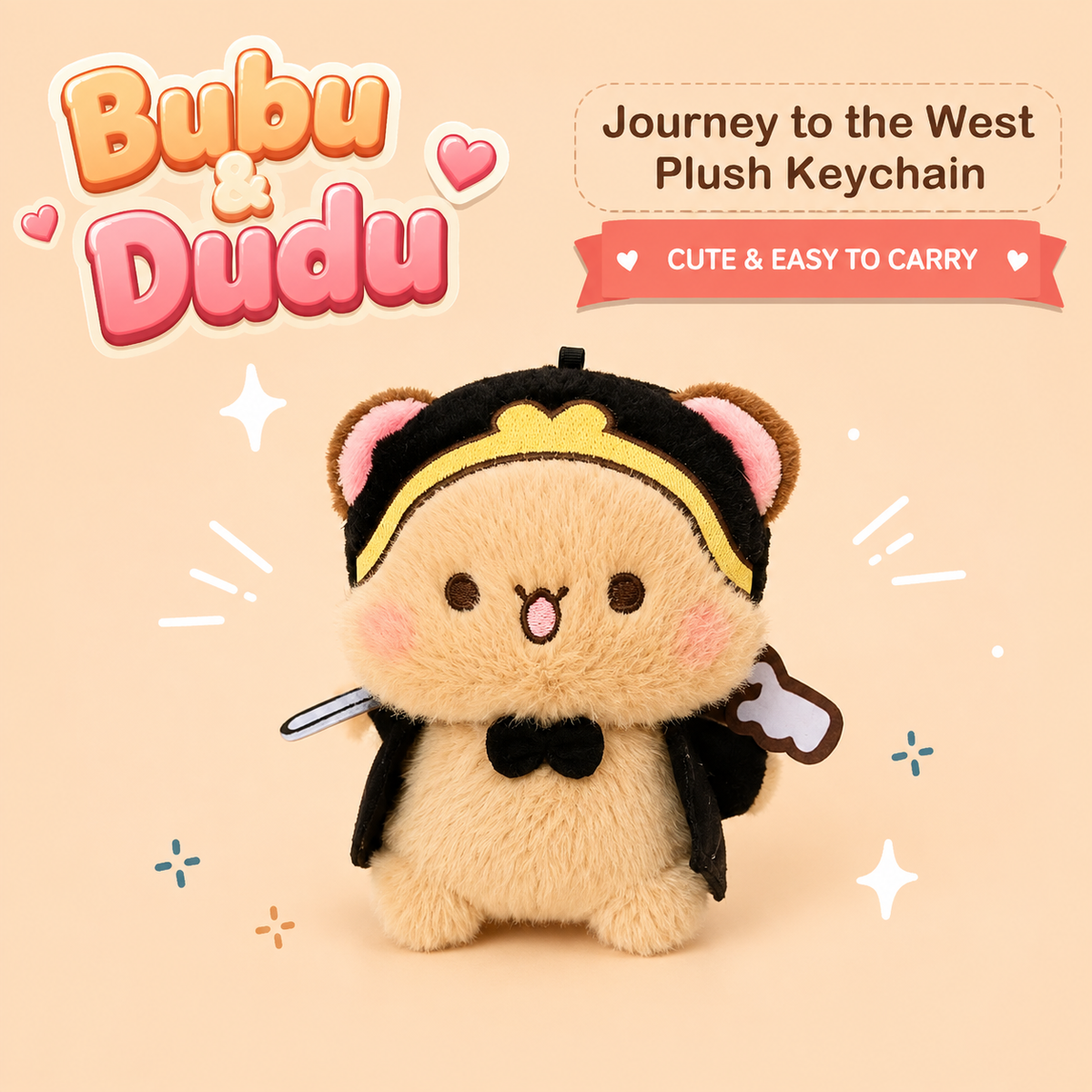 Bubu Dudu Journey to the West 10cm Keychain