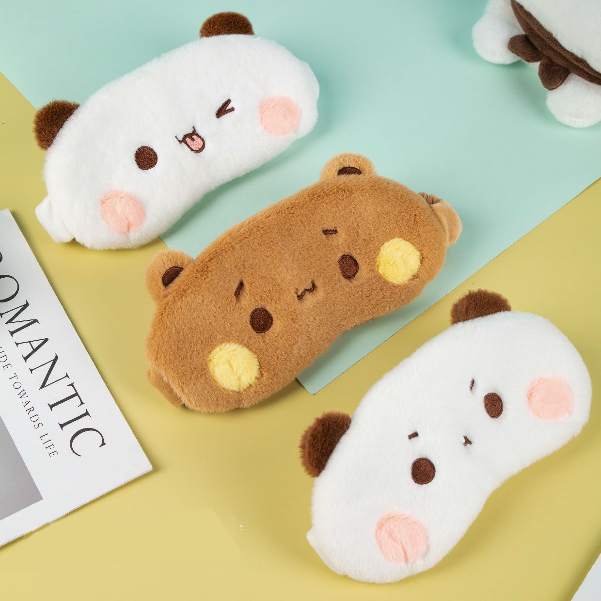 一二布布多功能毛绒眼罩发带 Bubu&Dudu Multi-Purpose Plush Eye Mask Headband