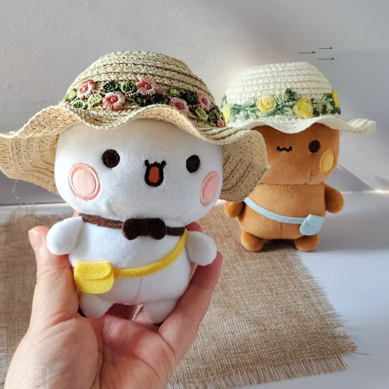 布布一二10cm公仔娃衣头套 Clothes for 10cm Plush Doll0