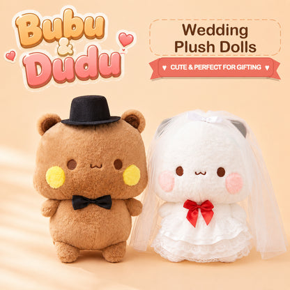 Bubu Dudu 35cm wedding plush doll