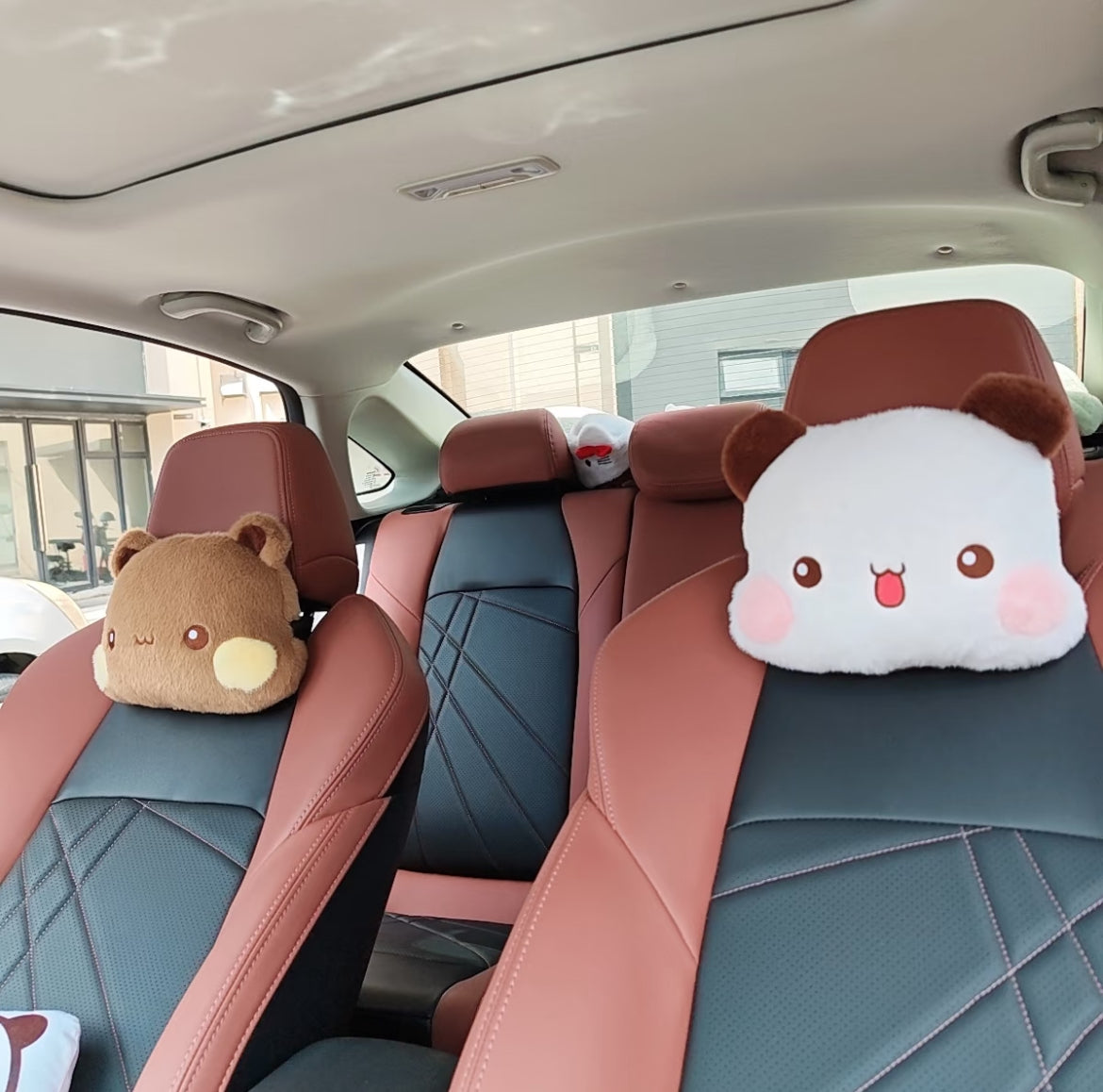 一二布布汽车头枕腰靠垫Bubu &Dudu Car Headrest / Lumbar Pillow Cushion