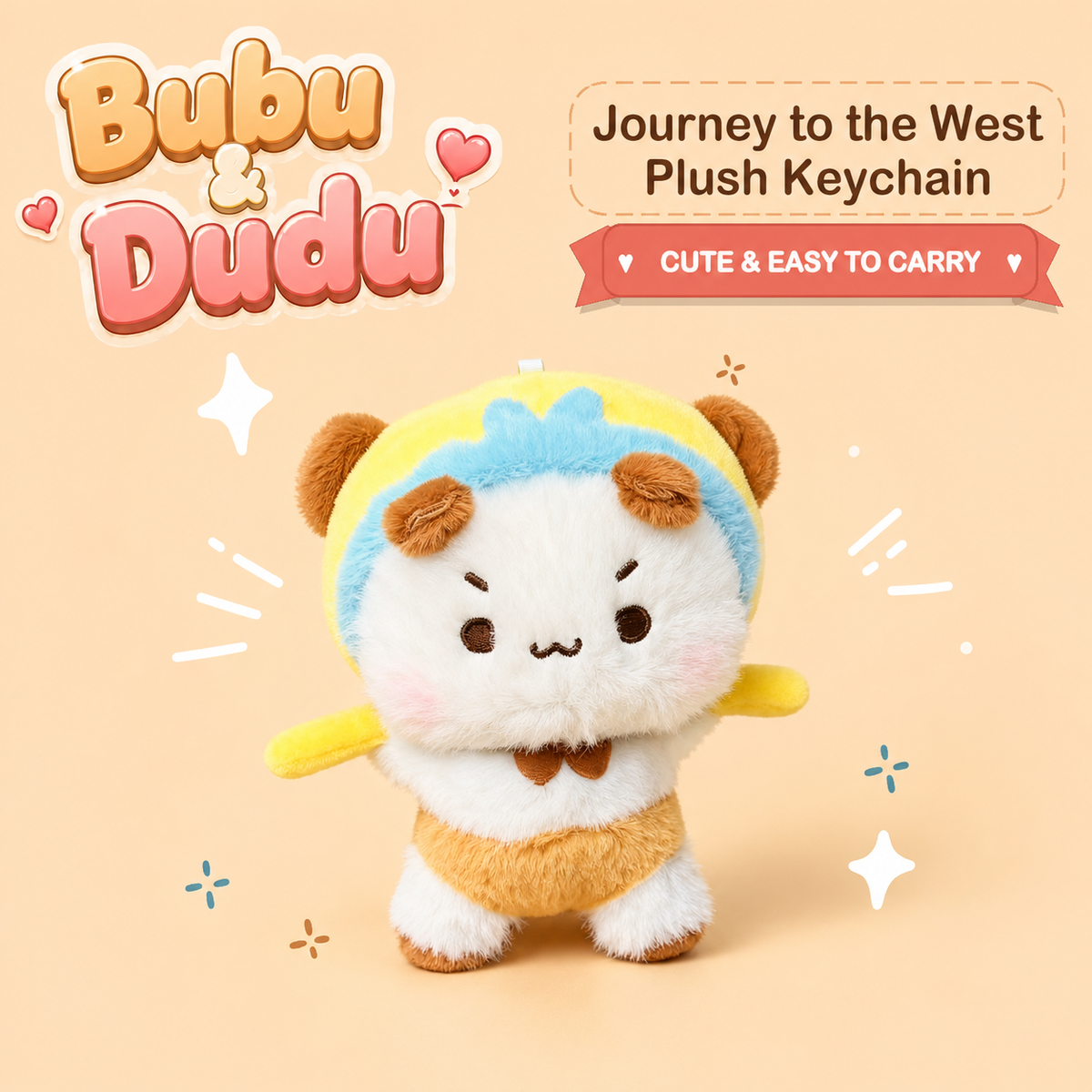 Bubu Dudu Journey to the West 10cm Keychain