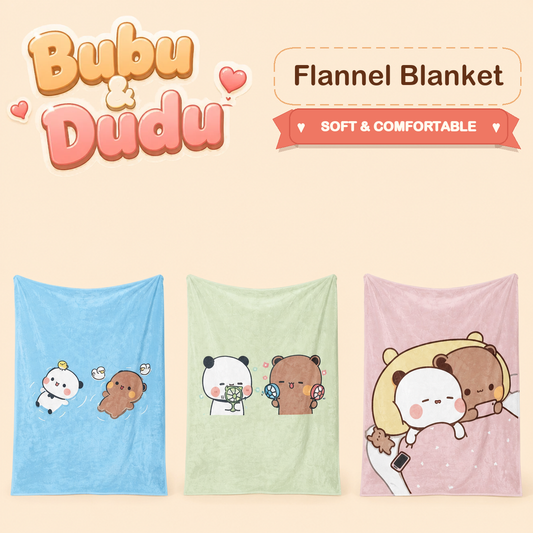Bubu Dudu Flannel Blanket
