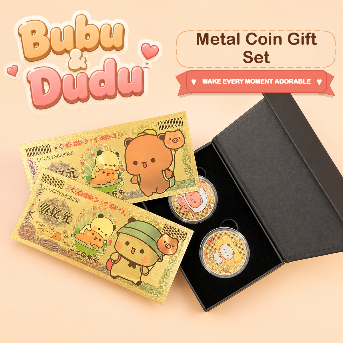 Bubu & Dudu Metal Coin Gift Set product photo