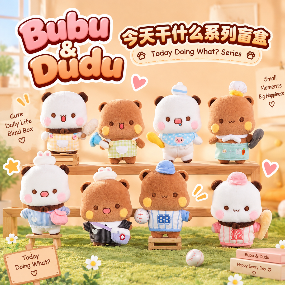 Bubu Dudu “Today Doing What?” Plush Blind Box
