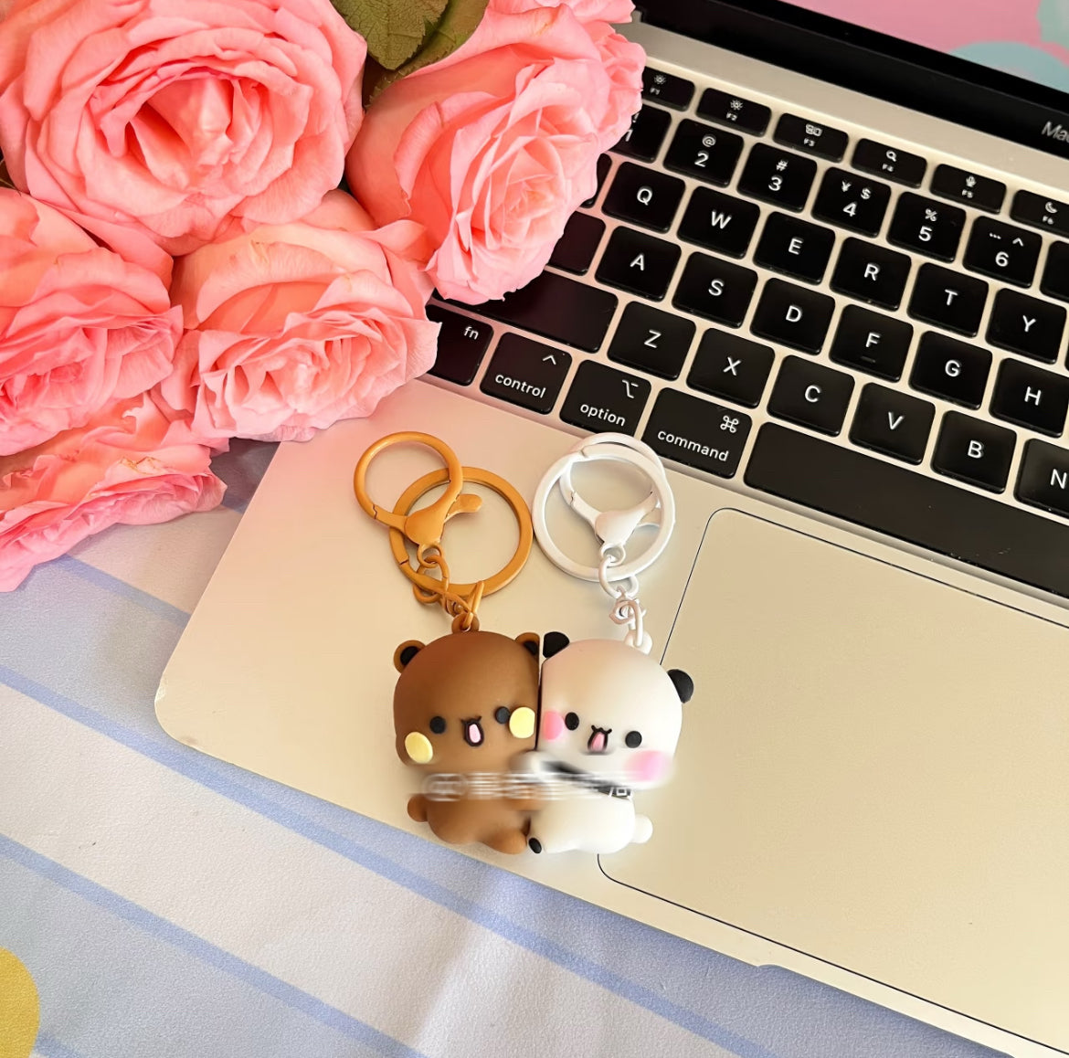 布布一二迷你磁吸贴贴钥匙扣Bubu Dudu Mini Magnetic Keychain