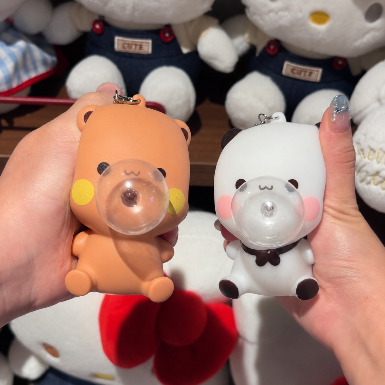 Bubu Dudu Bubble Squeeze Keychain