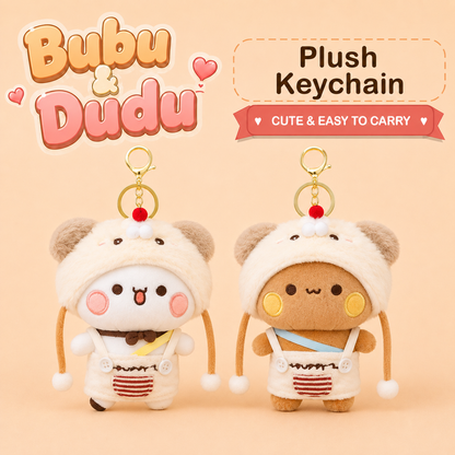 Handmade Bubu Dudu 12cm Plush Keychain