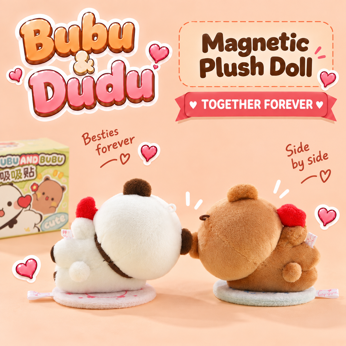 Bubu Dudu Magnetic Plush Doll