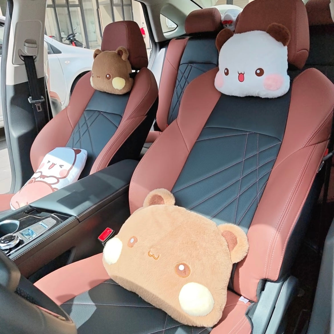 一二布布汽车头枕腰靠垫Bubu &Dudu Car Headrest / Lumbar Pillow Cushion