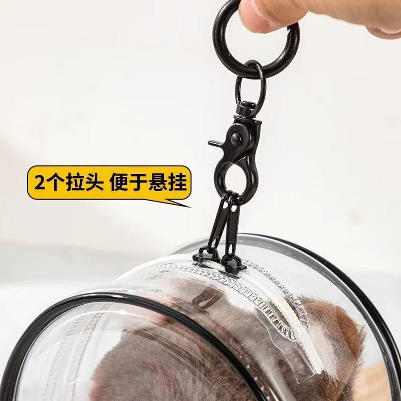 10cm15cm20cm娃外出遛娃包pvc透明收纳防尘挂包  PVC Storage Bag