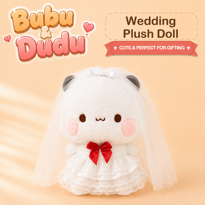 Bubu Dudu 35cm wedding plush doll