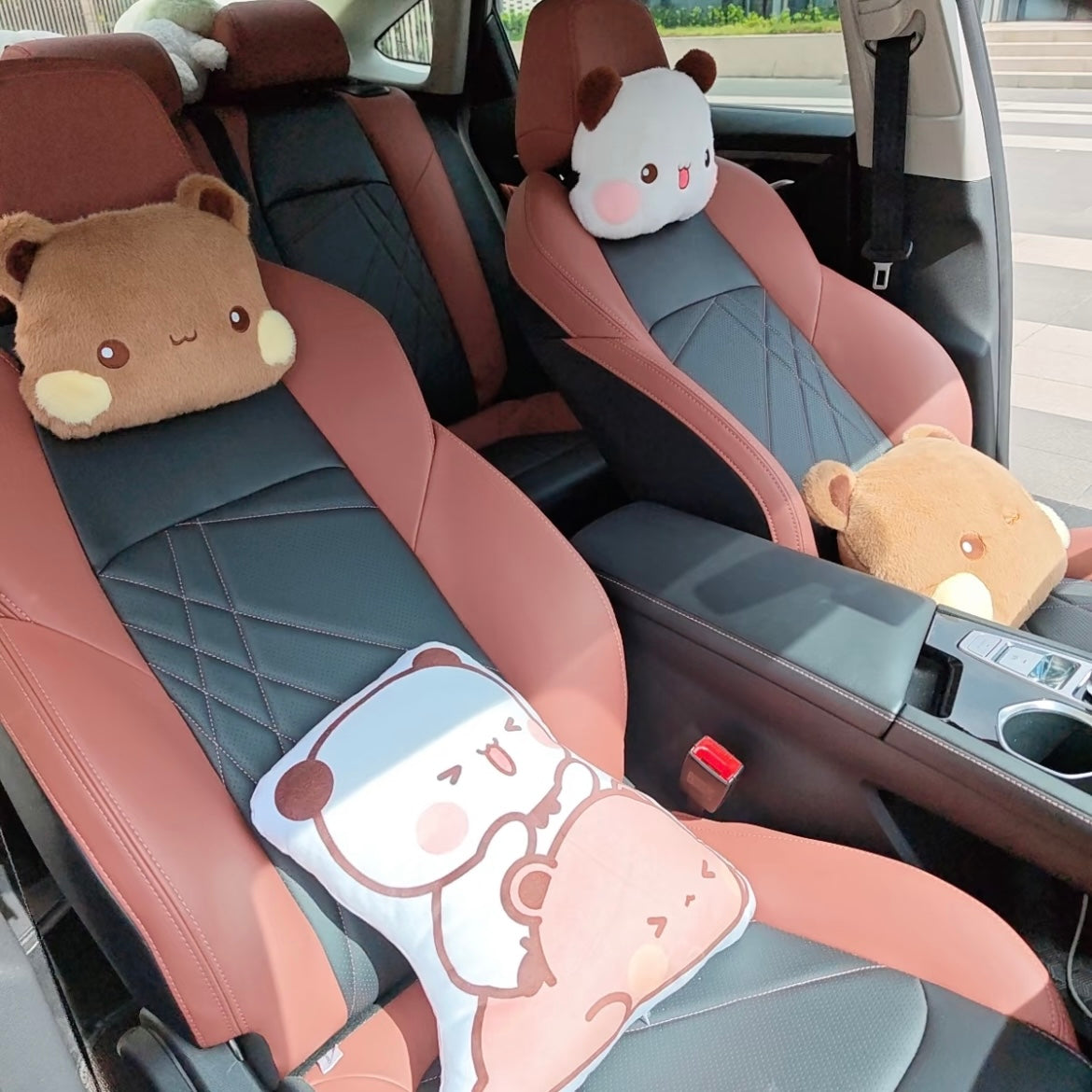 一二布布汽车头枕腰靠垫Bubu &Dudu Car Headrest / Lumbar Pillow Cushion