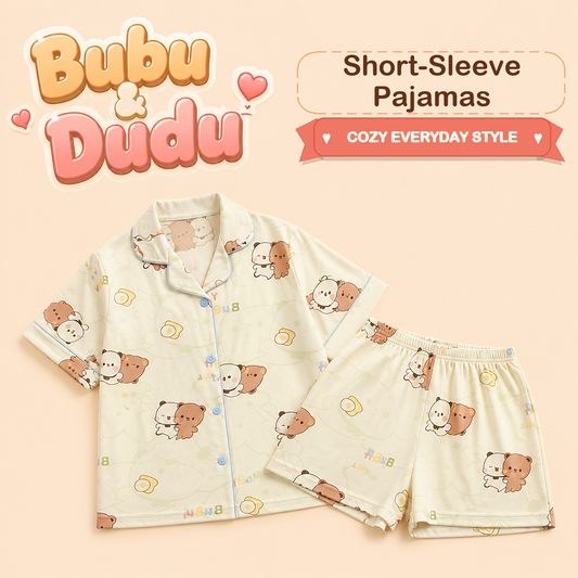 Bubu & Dudu Short-Sleeve Pajamas product photo