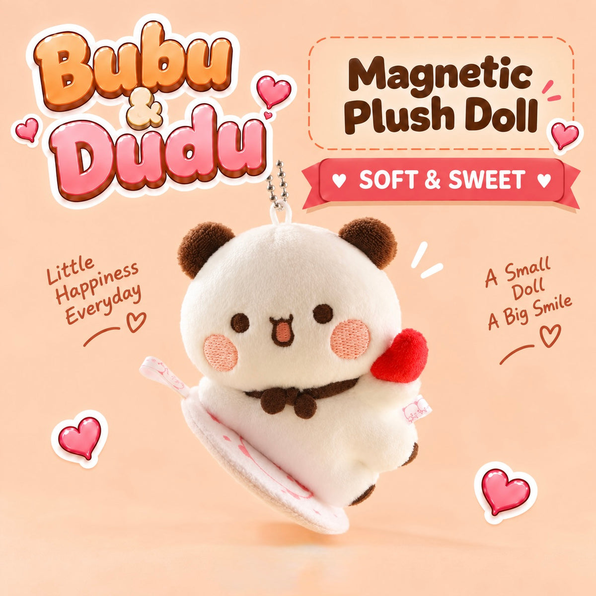 Bubu Dudu Magnetic Plush Doll