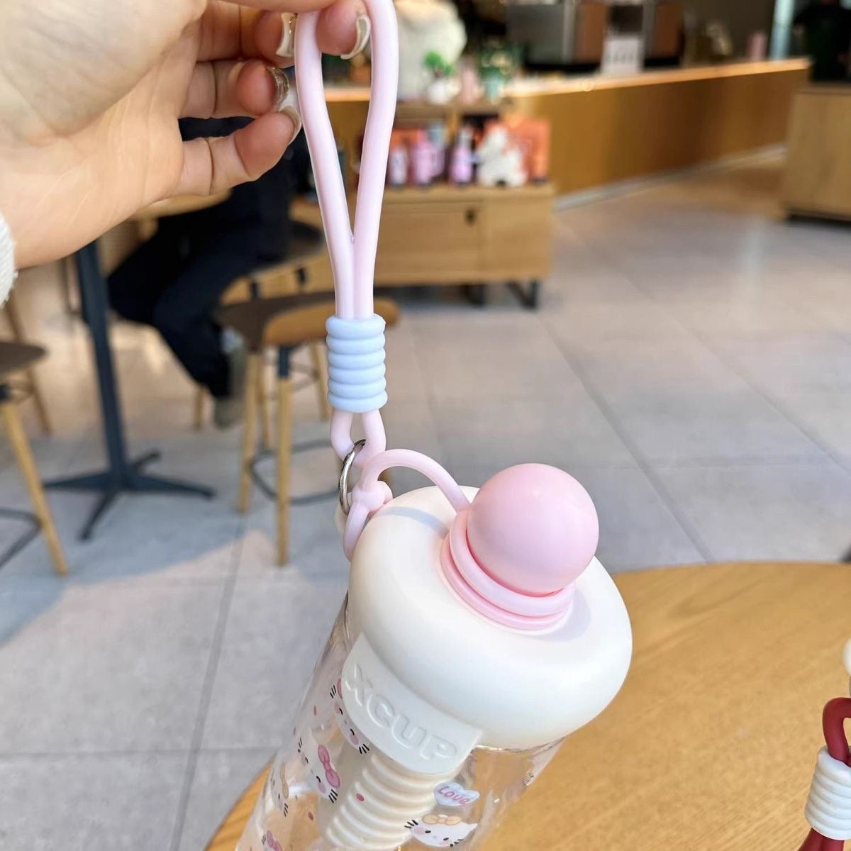 一二布布600毫升吸管隔水水杯Bubu Dudu 600ml Water Cup