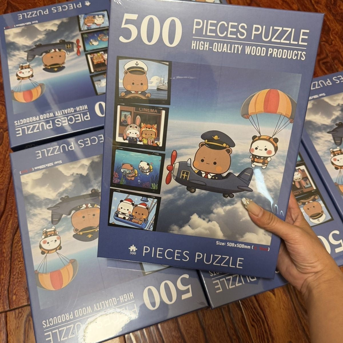 Bubu Dudu 500 Pieces Puzzle | 布布一二500片拼图