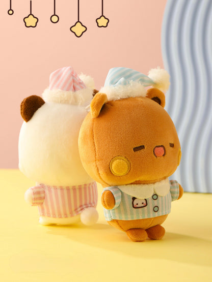 Bubu Dudu Pajamas 10cm Plush Keychain
