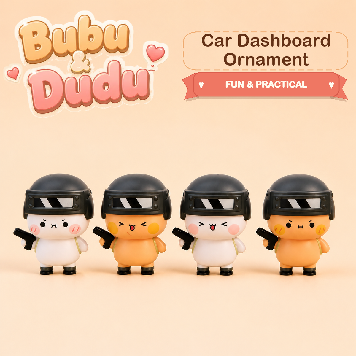 Bubu Dudu Car Dashboard Ornament