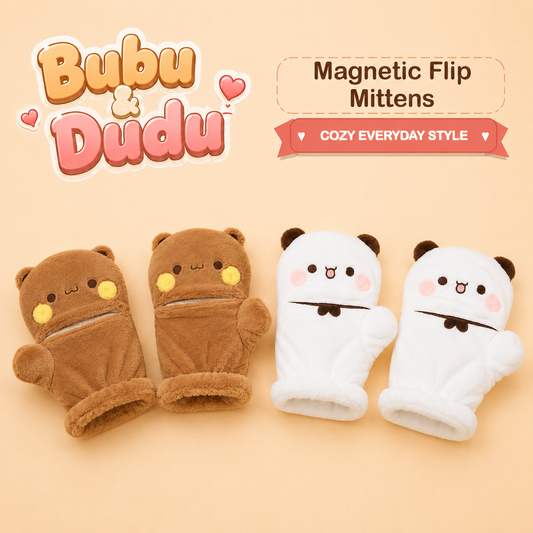 Bubu & Dudu Magnetic Flip Mittens