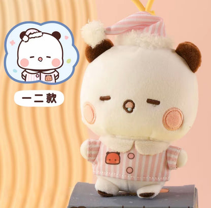 Bubu Dudu Pajamas 10cm Plush Keychain
