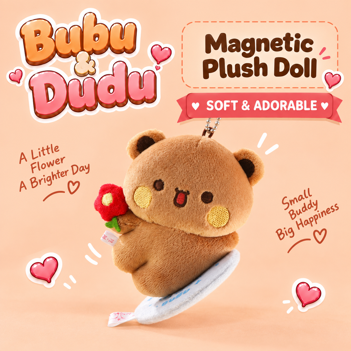 Bubu Dudu Magnetic Plush Doll