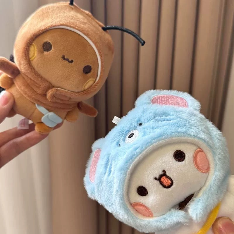 布布一二10cm公仔娃衣头套 Clothes for 10cm Plush Doll0