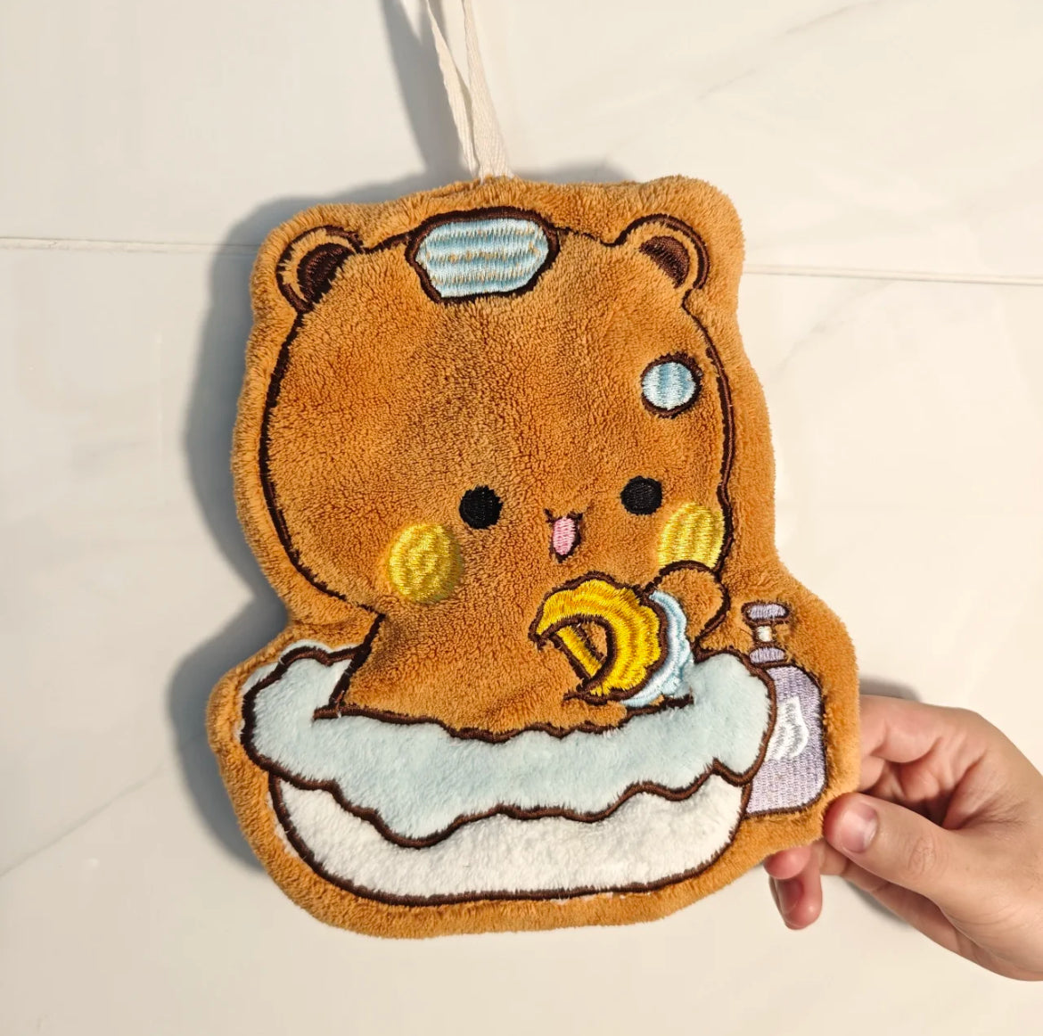 一二布布挂式可爱吸水擦手巾 Bubu & Dudu Hanging Hand Towel