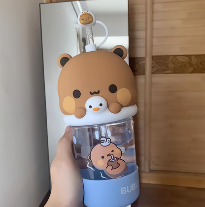Bubu Dudu Cute Straw Water Cup detail image 3