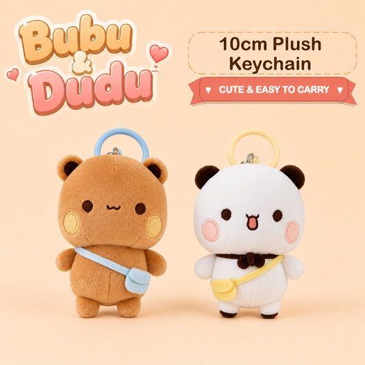 Bubu & Dudu 10cm Plush Keychain cover