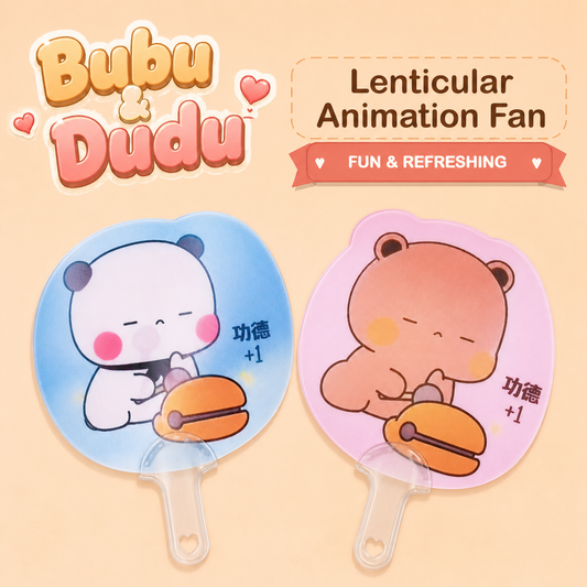 Bubu & Dudu Lenticular Animation Fan cover