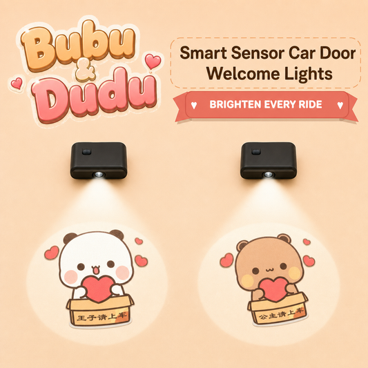 Bubu & Dudu Smart Sensor Car Door Welcome Lights cover