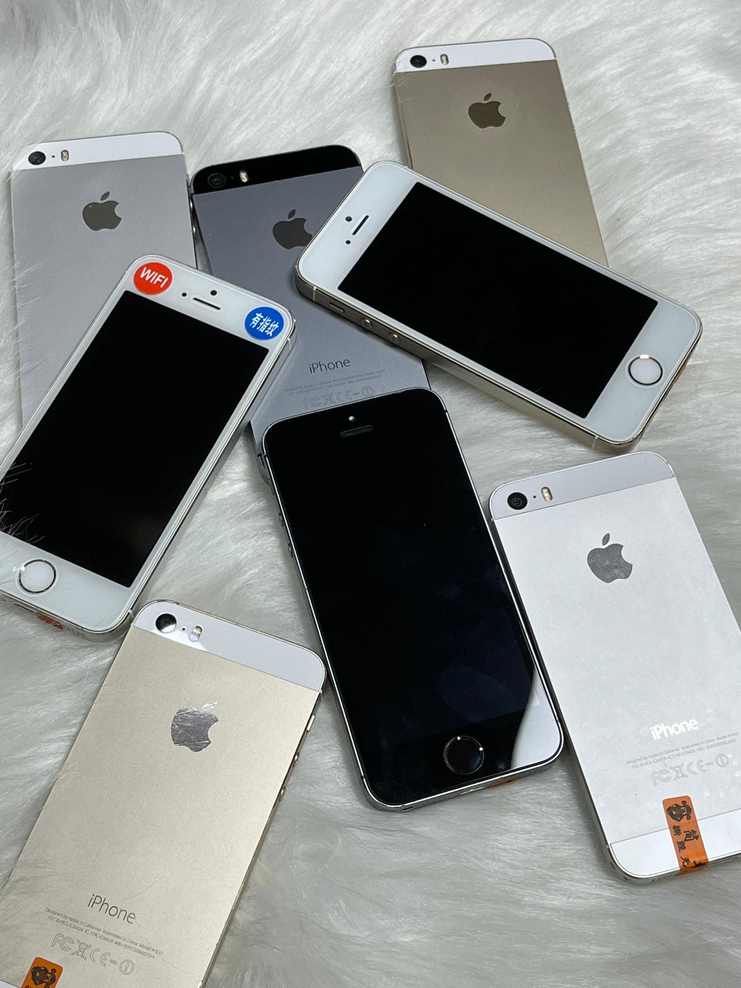正品二手苹果5s Iphone 5s 16gbWifi版本备用机氛围感相机游戏机