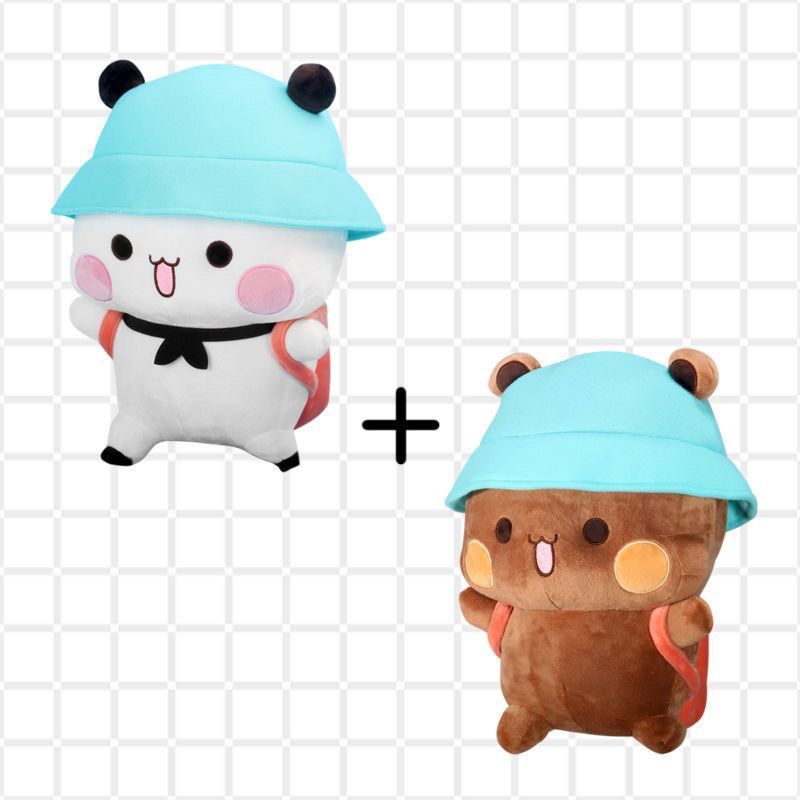 一二布布公仔毛绒玩偶可爱挂件&大号抱抱款 Bubu& Dudu Plush Dolls Keychain &Huggable Sizes