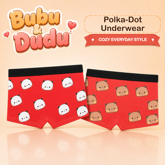 Bubu Dudu Polka-Dot Underwear