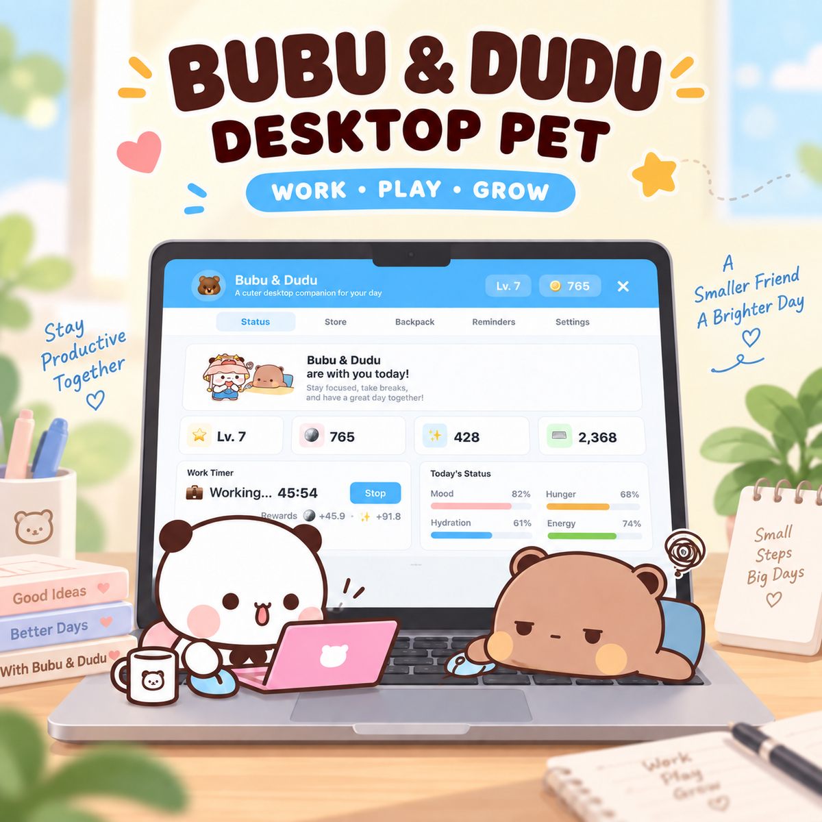 Bubu Dudu Desktop Pet 1.0v