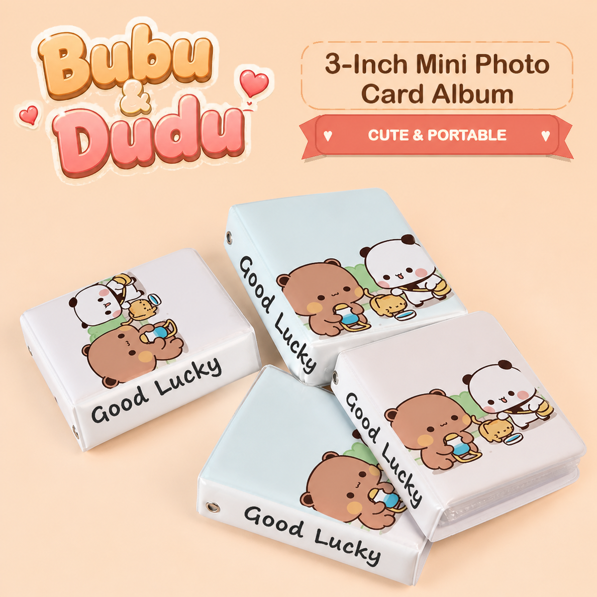 Bubu Dudu 3-Inch Mini Photo Card Album