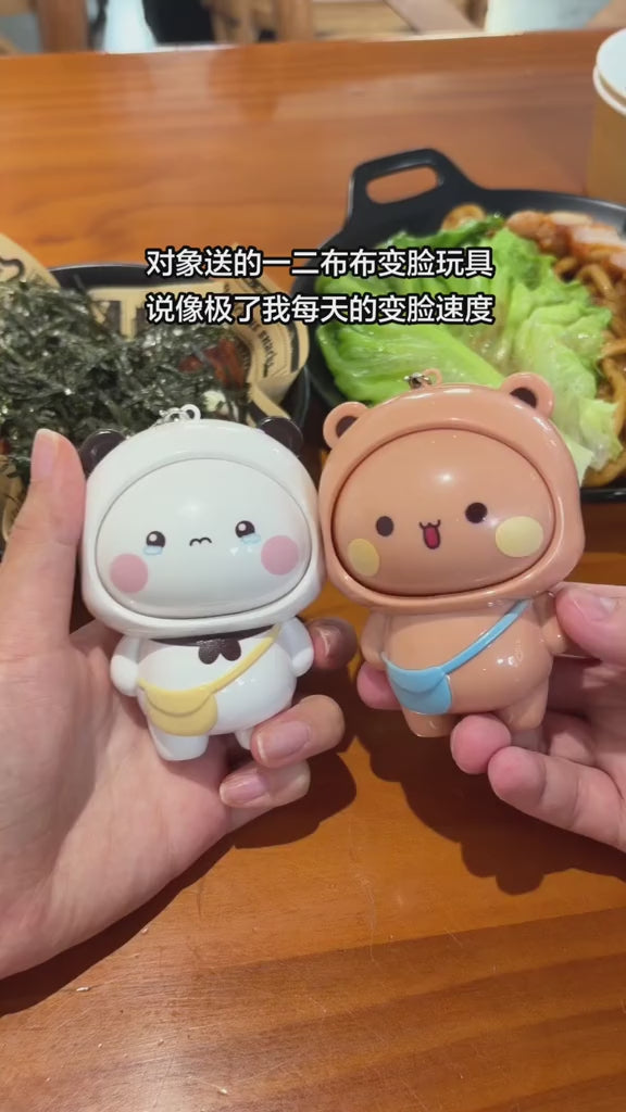 Bubu Dudu Face-Changing Toy Keychain – xiongxiongland