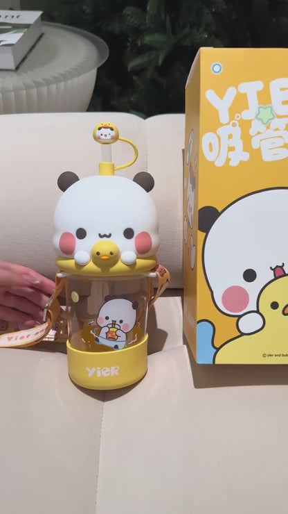 Bubu Dudu Cute Straw Water Cup