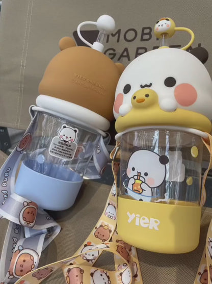 Bubu Dudu Cute Straw Water Cup