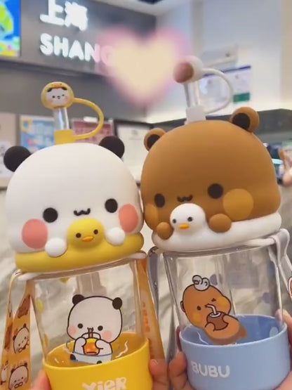 Bubu Dudu Cute Straw Water Cup