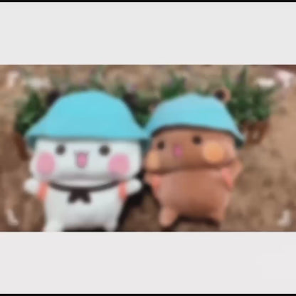 Bubu & Dudu Plush Dolls – Keychain and Huggable Sizes