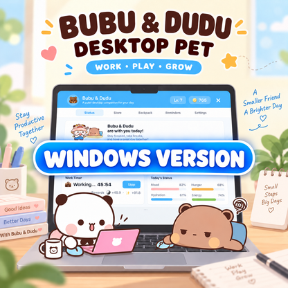 Bubu Dudu Desktop Pet 1.0v