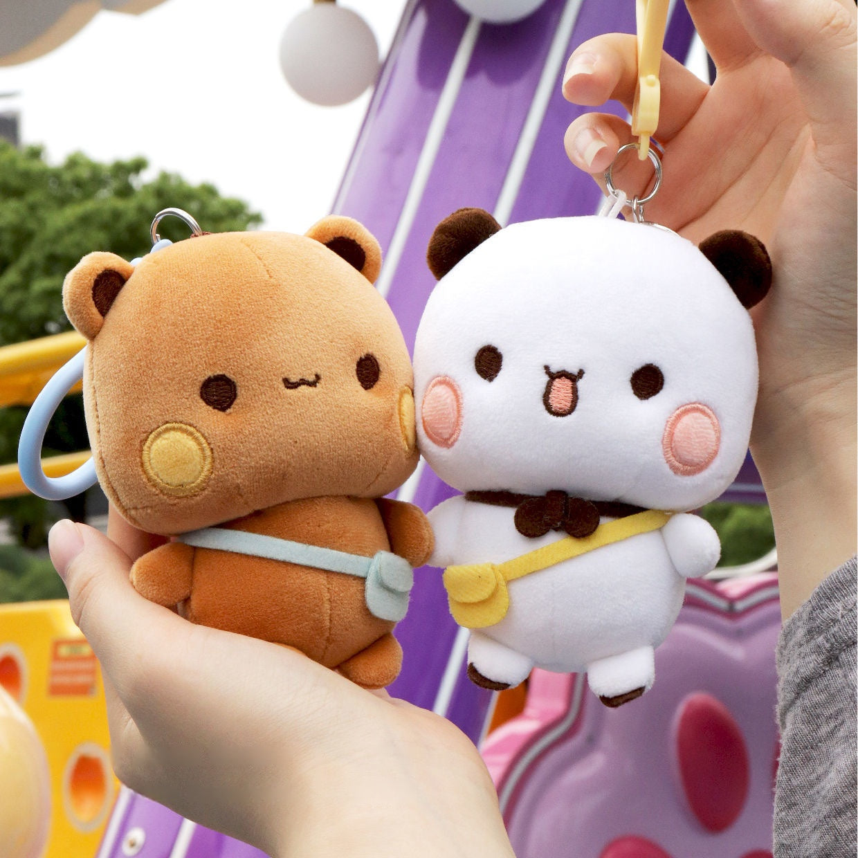 ⚠️预售！pre order一二布布毛絨鑰匙圈 10釐米  Bubu Dudu Keychain 10cm