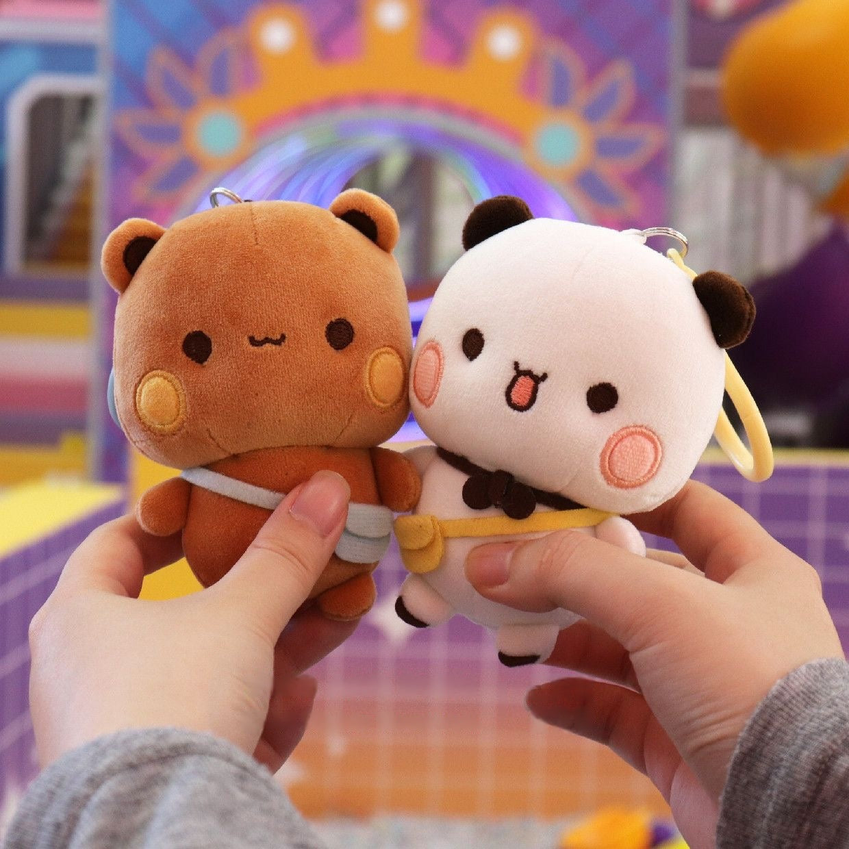 ⚠️预售！pre order一二布布毛絨鑰匙圈 10釐米  Bubu Dudu Keychain 10cm